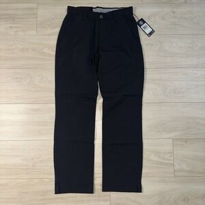 NEW Under Armour Golf Pants 30x30 UA Drive Straight Black Performance NWT $80
